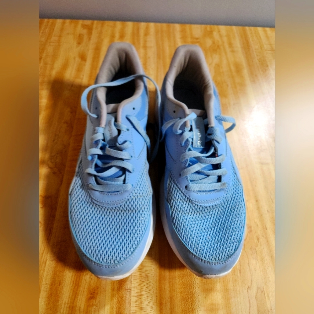 Reebok blue running shoes